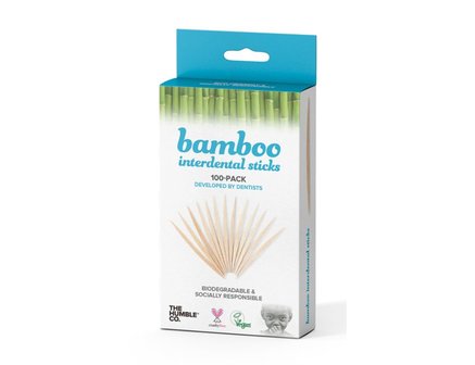 Bamboo interdental sticks 100 stuks