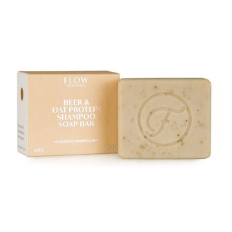 Shampoo bar met bier en haver proteïne | Flow Cosmetics