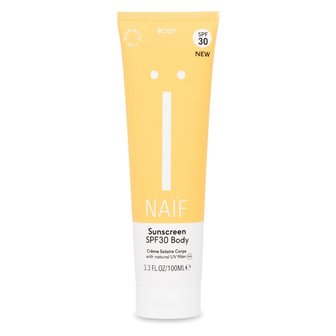 Zonnebrandcr&egrave;me spf30 body | Na&iuml;f