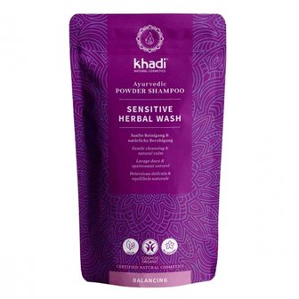 Sensitive herbal hair wash powder | Khadi