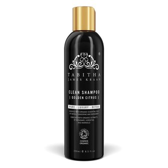 Clean shampoo golden citrus | Tabitha James Kraan