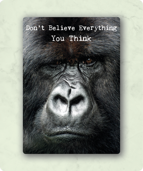 Kaart: Don&#039;t believe everything you think