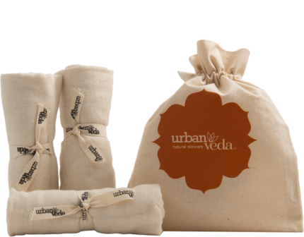 3 muslin cloths | Urban Veda