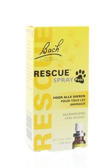 Rescue spray voor dieren bij angst | Bach