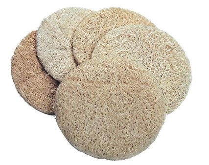 Loofah peeling pads | Croll &amp; Denecke
