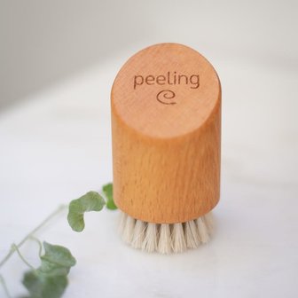 Rond peeling gezichtsborsteltje | Croll & Denecke