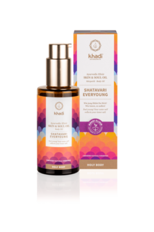 Skin &amp; Soul Body Oil: Shatavari Everyoung | Khadi