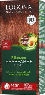 Haarverf natural red 030 | Logona