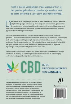 CBD En De Medicinale Werking Van Cannabis | Boek