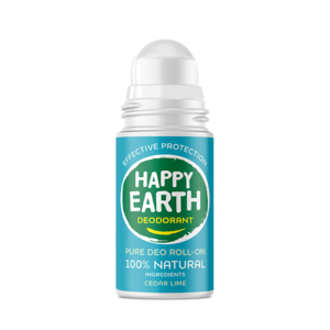 Deo roll-on Cedar &amp; Lime | Happy Earth