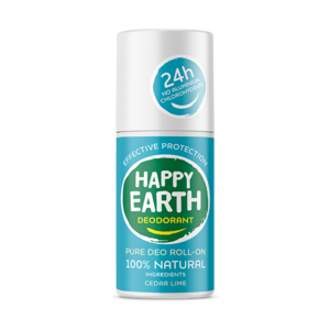 Deo roll-on Cedar &amp; Lime | Happy Earth