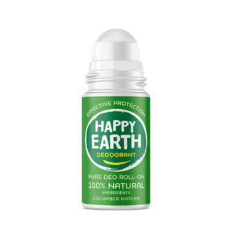 Deo roll-on Cucumber &amp; Matcha | Happy Earth