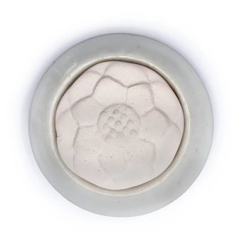 Geursteen lotus | Witte schotel
