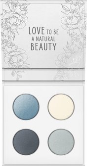 Glorious mineral eyeshadows divine blue | Lavera