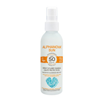 Zonnebrand spray SPF 50 Family | Alphanova