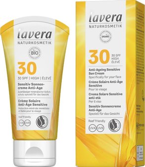 Zonnebrandcr&egrave;me SPF 30 gezicht | Lavera