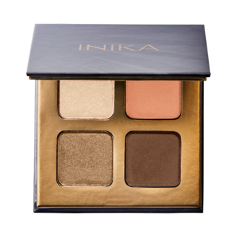 Quat Eyeshadow Palette: Sunset | Inika cosmetics