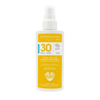 Zonnebrandspray SPF 30 voor lichaam en gezicht | Alphanova