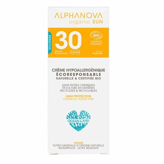 SPF 30 Face Cream voor de gevoelige huid | Alphanova