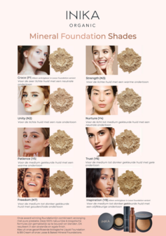 Foundation shade finder | Inika