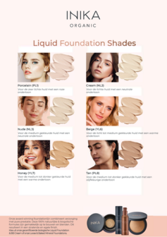 Shade finder | Foundation Inika