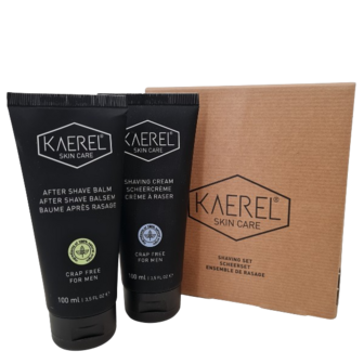 Shaving set scheercr&egrave;me &amp; after shave balsem | Kaerel