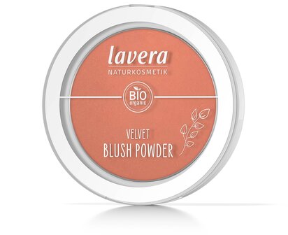 Velvet blush powder: Rosy Peach | Lavera