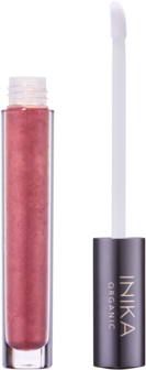 Lip glaze: Rosewood | Inika