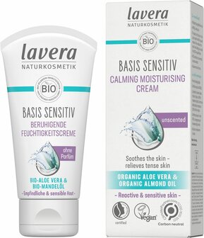 Calming oisturising cream | lavera