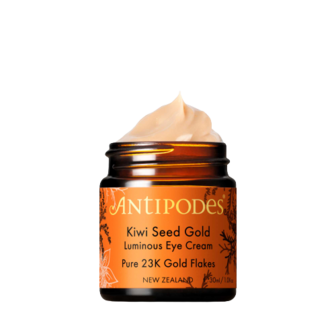 Kiwi seed gold luminous eye cream | Antipodes