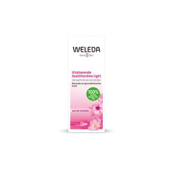 Vitaliserende gezichtscr&egrave;me light Wilde Rozen | Weleda