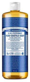 Pepermunt vloeibare zeep | Dr. Bronner&#039;s