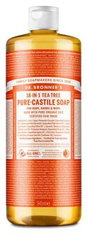 Tea tree vloeibare zeep | Dr. Bronner&#039;s