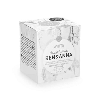 Natural Toothpaste White | Ben &amp; Anna