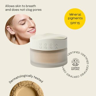 Foundation powder Linden Honey | Uoga Uoga