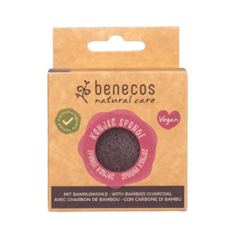 Konjac sponge black bamboo | Benecos