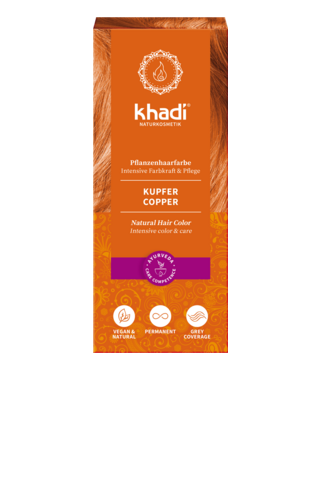 Copper, plantaardige haarverf | Khadi
