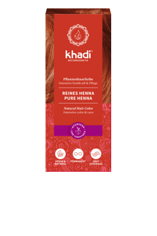 Pure Henna Red Plantaardige haarverf | Khadi