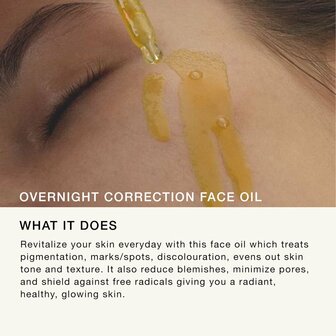 Overnight Correction Face oil - 30ml