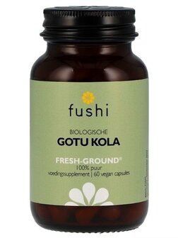Fushi Wellbeing - Organic Gotu Kola - 60 capsules