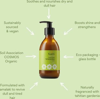 Fushi - Argan &amp; Amalaki Conditioner GLASS BOTTLE
