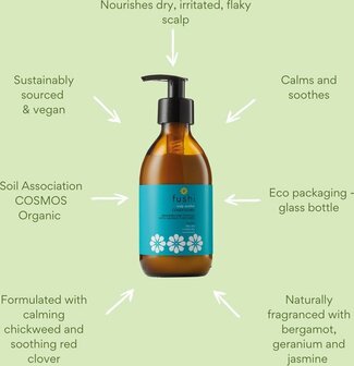 Fushi - Scalp Soother Herbal Conditioner GLASS BOTTLE