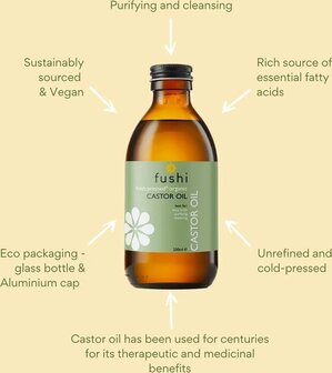 Fushi - Castor Oil, Organic 250ml