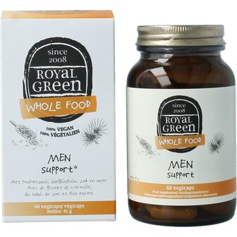 Royal Green Men support bio