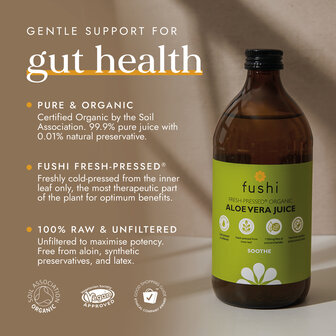 Fushi - Aloe Vera Juice (organic) 500ml 1