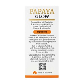 Papaya Glow Rejuvenating Face Oil 20ml