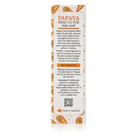 Papaya Baby Head To Toe Wash