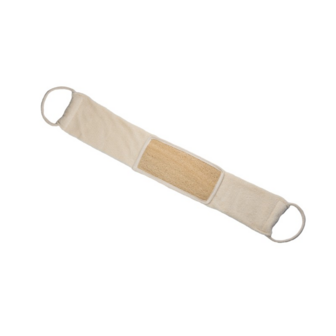 Dubbelzijdige Scrubband Katoen &amp; Loofah