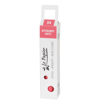 Le Papier Paper tube lipstick - BITTERSWEET 04 Matte