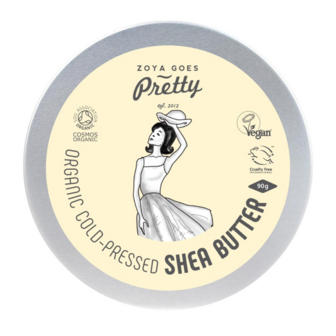 Pure shea butter - cold-pressed &amp; organic - 90 g